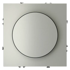 Изображение Светорегулятор встраиваемый VOLTUM S70 поворотно-нажимной 600 Вт, (сталь)